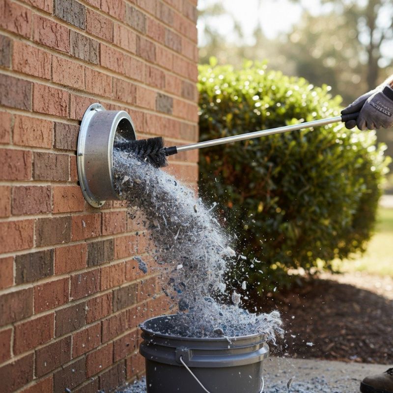 Dryer Vent Cleaning detail