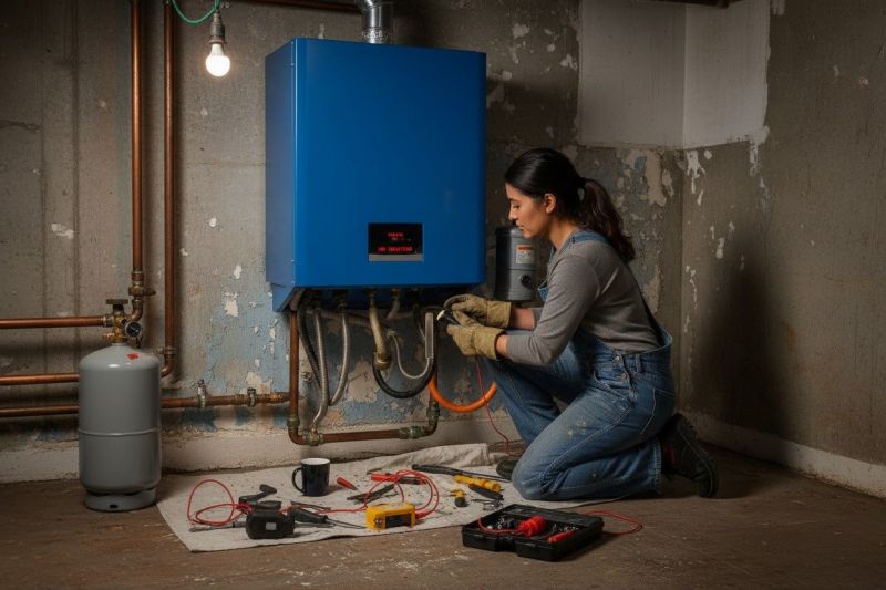 Propane Boiler Installation